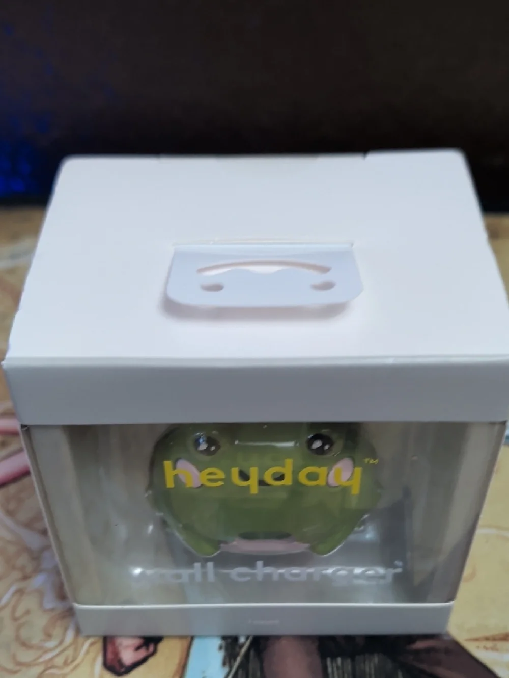 heyday Green Frog USB-C Wall Charger